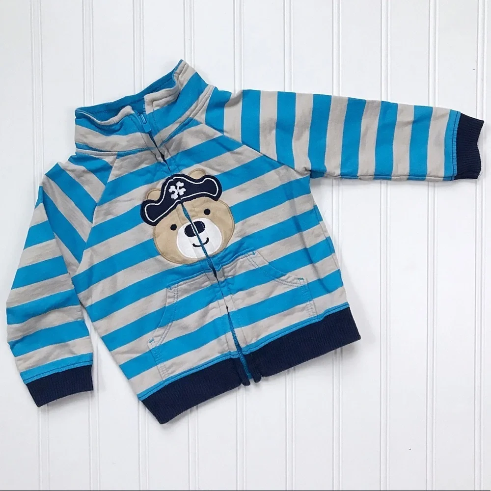 •Carter’s• pirate teddy sweatshirt